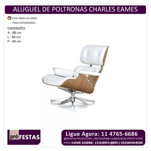 Aluguel de Poltrona Charles Eames